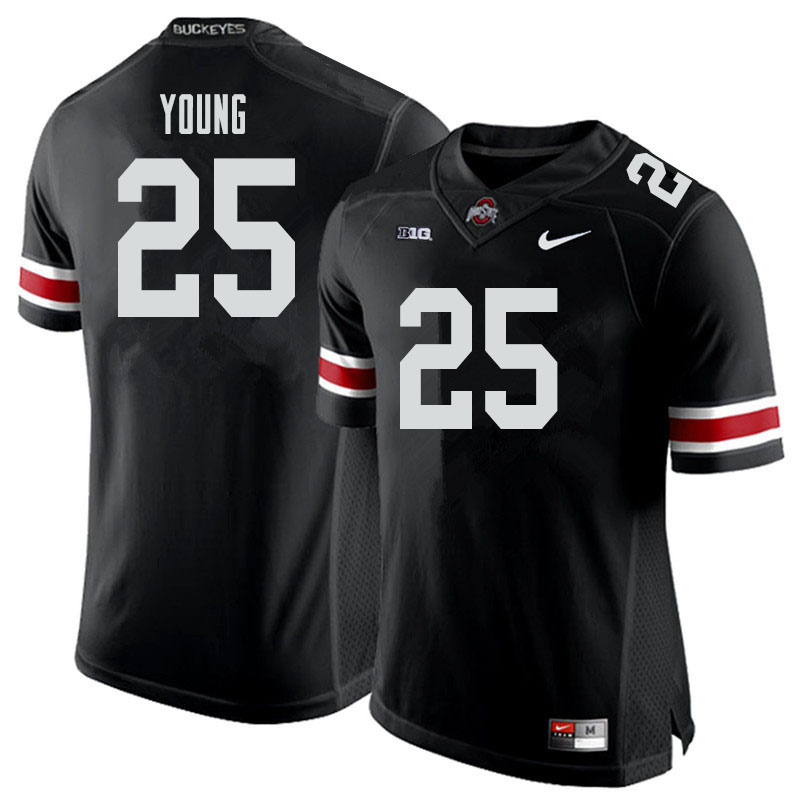 Ohio State Buckeyes #25 Craig Young College Football Jerseys Sale-Black